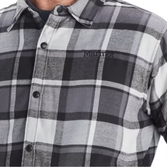 Marmot Men’s Lanigan Flannel Chore Coat NEW - Picture 4 of 11